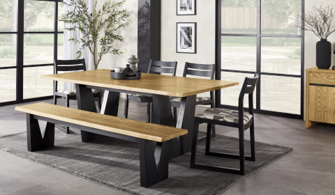 Raglan Table Natural Ash 480 x 280